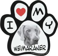 представьте себе эту 2-дюймовую картинку weimaraner логотип