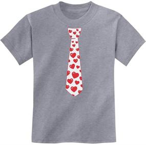 img 4 attached to Tstars Hearts Valentines X Small Boys' T Shirt - Clothing for Tops, Tees & Shirts