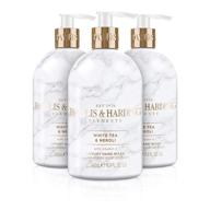 🧴 baylis & harding white tea and neroli elements hand wash - 500ml, pack of 3 logo