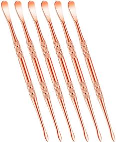 img 4 attached to 🔪 High-Quality 6-Piece Stainless Steel Wax Carving Tool Set - Rose Gold Sculpting Tools for Wax Art and More