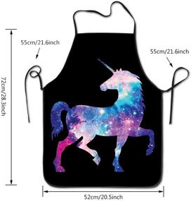 img 3 attached to Universe Unicorn Kitchen Cooking Apron