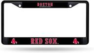 🧢 rico industries boston red sox black chrome frame: stylish and durable fan gear logo