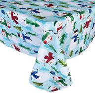 🎄 evergreen-resistant christmas tablecloth by newbridge logo