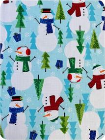 img 1 attached to 🎄 Evergreen-Resistant Christmas Tablecloth by Newbridge