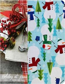 img 3 attached to 🎄 Evergreen-Resistant Christmas Tablecloth by Newbridge