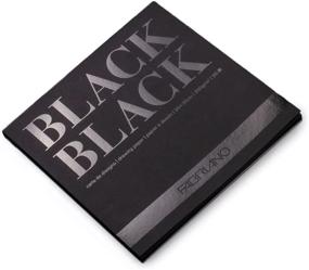 img 2 attached to 📚 Fabriano Black Pad 8x8: Premium Quality Sketchbook for Artists and Designers