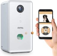 📸 faroro dog camera: remote pet monitoring with treat dispenser, 2-way audio & hd night vision logo