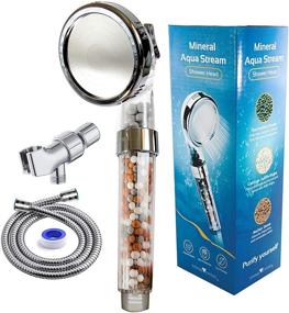 img 4 attached to 💦 Trineverse Mineral Aqua Stream: Transform Your Shower Experience with this Ionic Shower Head Purifier for Skin Care and Wellness