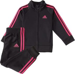 img 3 attached to Adidas Girls Classic Track Months Apparel & Accessories Baby Girls and Clothing