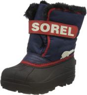 🥾 sorel unisex little childrens commander boys' shoes: rugged comfort for active kids! logo