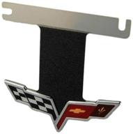 🚀 c6 corvette exhaust plate emblem: perfect fit for all 05-13 corvettes logo