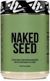 img 4 attached to 🌱 Naked Seed Four Seed Protein Powder: Organic, Gluten-Free & Vegan, With Chia, Watermelon, Sunflower, and Pumpkin Seed Protein – GMO-Free, No Artificial Sweeteners – 15 Servings