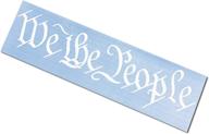 🔫 we the people decal / sticker - second amendment - various sizes (12 inch) logo