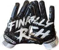 🏈 enhance your game with battle sports finally rich ultra-stick football receiver gloves for adults! logo