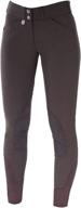 👖 comfortable and stylish horze grand prix women's silicone grip full seat breeches for equestrian enthusiasts логотип