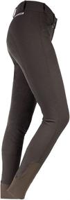 img 1 attached to 👖 Comfortable and Stylish Horze Grand Prix Women's Silicone Grip Full Seat Breeches for Equestrian Enthusiasts