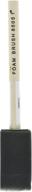 🖌️ linzer products corp. high density closed cell foam paint brush with wood peg handle - 1-inch logo