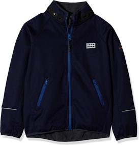img 2 attached to 🧥 LEGO Wear Kids Softshell Jacket – Detachable Hood Included