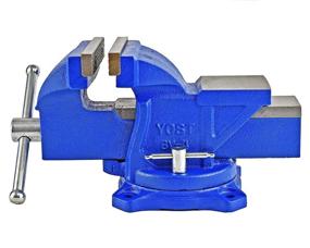 img 3 attached to Yost BV 4 Bench Vise Blue