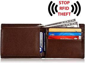 img 2 attached to 👛 KALMOR Leather Multi-Card Blocking Wallet with Enhanced Protection – Men's Accessories: Card Cases, Money Organizers & More