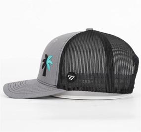 img 2 attached to WUE Trucker Snapback Heather Black