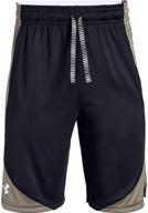 🏻 active boys' clothing: under armour stunt shorts in x-small size logo