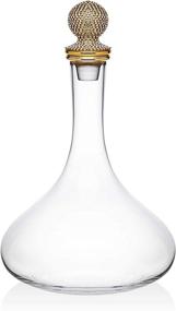 img 1 attached to Godinger Pave Decanter: Enhancing Elegance and Sophistication in Your Bar