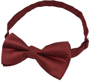 img 1 attached to 👔 SYAYA Classic Pre Tied Formal Adjustable Boys' Accessories: Elevate Your Little Gentleman's Style