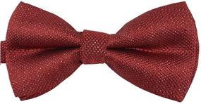 img 2 attached to 👔 SYAYA Classic Pre Tied Formal Adjustable Boys' Accessories: Elevate Your Little Gentleman's Style