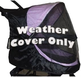 img 1 attached to 🌦️ Enhanced Weather Cover for Happy Trails Pet Stroller