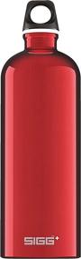 img 4 attached to 💦 SIGG Aluminum Traveller Water Bottle (1.0 L): Lightweight, Leak Proof, BPA-Free Travel Companion