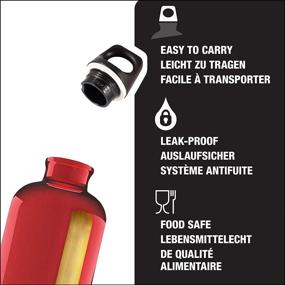 img 2 attached to 💦 SIGG Aluminum Traveller Water Bottle (1.0 L): Lightweight, Leak Proof, BPA-Free Travel Companion