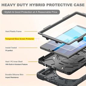 img 2 attached to TSQ SM T220 T225 Shockproof Tablet Black