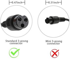 img 3 attached to 🔌 High-Powered 36W Electric Scooter Battery Charger- Compatible with Razor E100 E200 E300 and More!