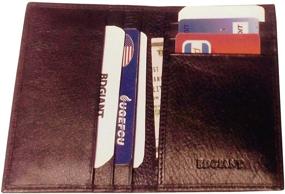 img 1 attached to 💼 BDGiant Minimalist Slimfold Wallet for Men - Black - Essential Business Accessories