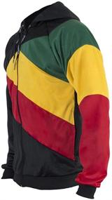 img 2 attached to JL Sport Jamaican Coloured Tracksuit Men's Clothing