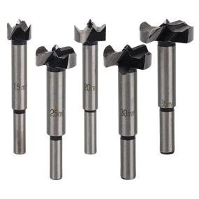 img 2 attached to 🪚 Pack of 5 Forstner Drill Bits by Eagles