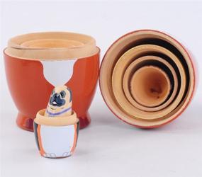 img 1 attached to 🌙 Moonmo Handcrafted Matryoshka Traditional Novelty & Gag Toys: Exquisitely Beautiful!