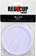 red cup living lid 32 ounce logo