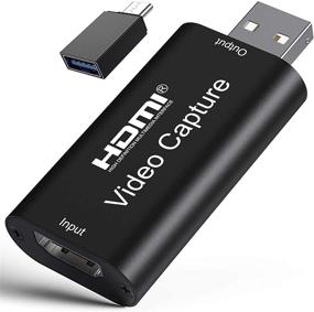 img 4 attached to HDMI в USB 2.0 захват видеокарты - VKUSRA Аудио-Видео захват карты - Высокое разрешение 4K 30fps - Прямая запись на компьютер для игр, стриминга, обучения, видео конференций или живых трансляций.