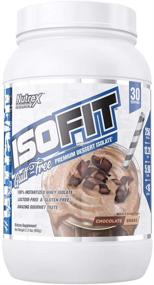 img 4 attached to 🍫 Nutrex Research IsoFit - Lactose-Free Chocolate Shake 2lbs- Enhance Muscle Recovery with Instantized 100% Whey Protein Isolate - Gluten-Free & 30 Servings