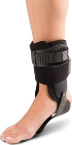 img 3 attached to DonJoy Performance BIONIC Stirrup Ankle Brace: Ultimate Medial/Lateral Support for Volleyball, Basketball, Football, Baseball, Lacrosse - Adjustable, Low-Profile Rigid Design Ensures Effective Ankle Immobilization