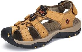 img 4 attached to Ultimate Comfort and Style: PAMRAY Sandals Athletic Fisherman Breathable – Find Your Perfect Outdoor Footwear