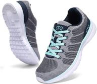 👟 stq women's running sneakers - breathable & comfortable athletic shoes for all-day comfort logo