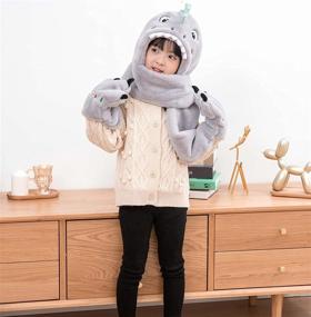 img 1 attached to ZSXZSYTO 2021Fluffy Earmuffs 3 16Years Green Adults Girls' Accessories for Cold Weather