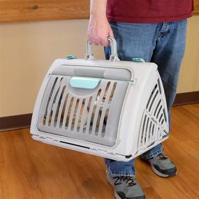 img 2 attached to 🐱 Foldable Travel Cat Carrier by SPORT PET Designs