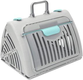 img 3 attached to 🐱 Foldable Travel Cat Carrier by SPORT PET Designs