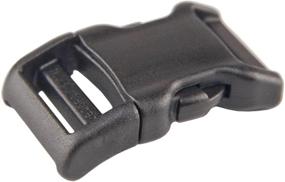 img 2 attached to 🔒 YKK 50-3/4 Inch Contoured Side Release Plastic Buckles: A Secure Fastening Solution