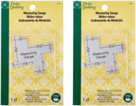 📏 dritz quilting 3100 14-in-1 measuring gauge (2-pack) for enhanced seo logo