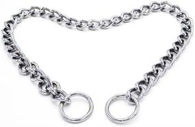 img 1 attached to Freezx Dog Choke Collar Slip P Chain - Heavy Chain Dog Titan Training Choke Collars